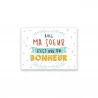 MAGNET "AVEC MA SOEUR BONHEUR"