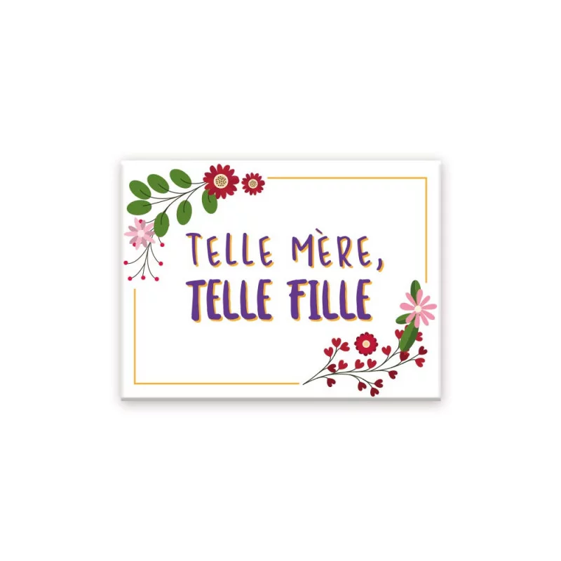 MAGNET "TELLE MERE TELLE FILLE"