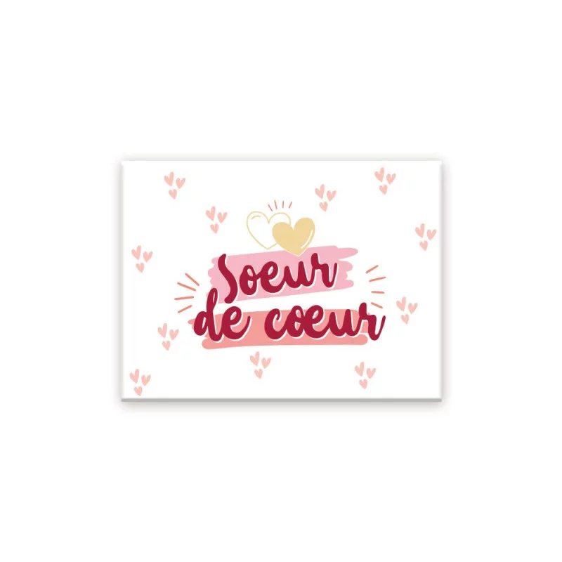MAGNET "SOEUR DE COEUR"