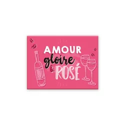 MAGNET "AMOUR GLOIRE & ROSE"