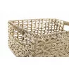 CORBEILLE FIBRE NATUREL 37X27X16CM GM