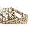 CORBEILLE FIBRE NATUREL 37X27X16CM GM