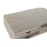 MEUBLE TV EDWIGE PAULOWNIA METAL 115X61X