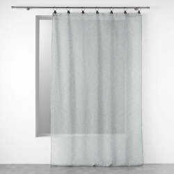 VOILE ANNEAUX LINKA GRIS 140x240CM