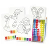 COLORIAGE A5, PEINTURE, PINCEAU ET GOMME