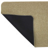 TAPIS MANEA BEIGE 45 x 75 CM TISSE UNI