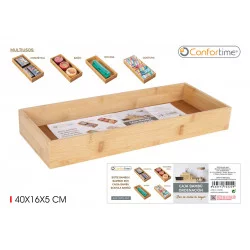 ORGANISATEUR DE TIROIR BAMBOU 40X16X5CM