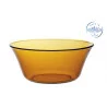 AMBER LYS SALADIER 91CL 17CM VERRE FUME