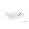 PURE BLANC ASSIETTE DESSERT 17.5x14CM C