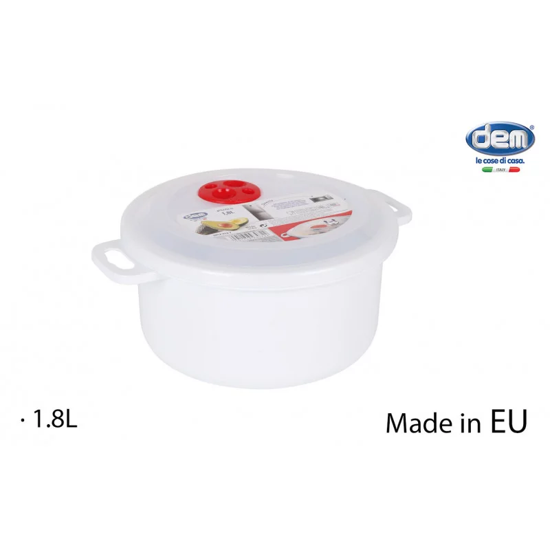 BOITE ALIM. HERMETIQUE 1,8L CASSEROLE PO