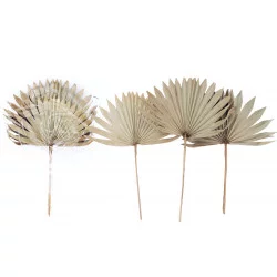 FEUILLE SOLEIL NATUREL 55CM X3PCS