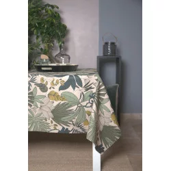 NAPPE LOMBOK ÉMERAUDE 250X150cm ENDUITE PLASTIFIÉ