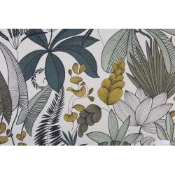 NAPPE LOMBOK EMERAUDE 150X150cm ENDUITE PLASTIFIÉ