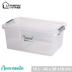 MULTIBOX AVEC CLIP 15LTR 42X28XH18CM