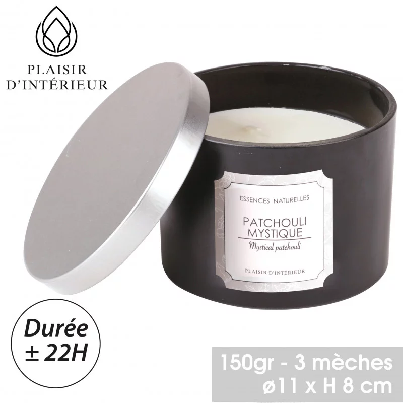 BOUGIE PARFUMEE PATCHOULI MYSTIQUE D11XH