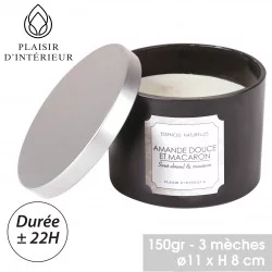 BOUGIE PARFUMEE AMANDE DOUCE ET MACARON