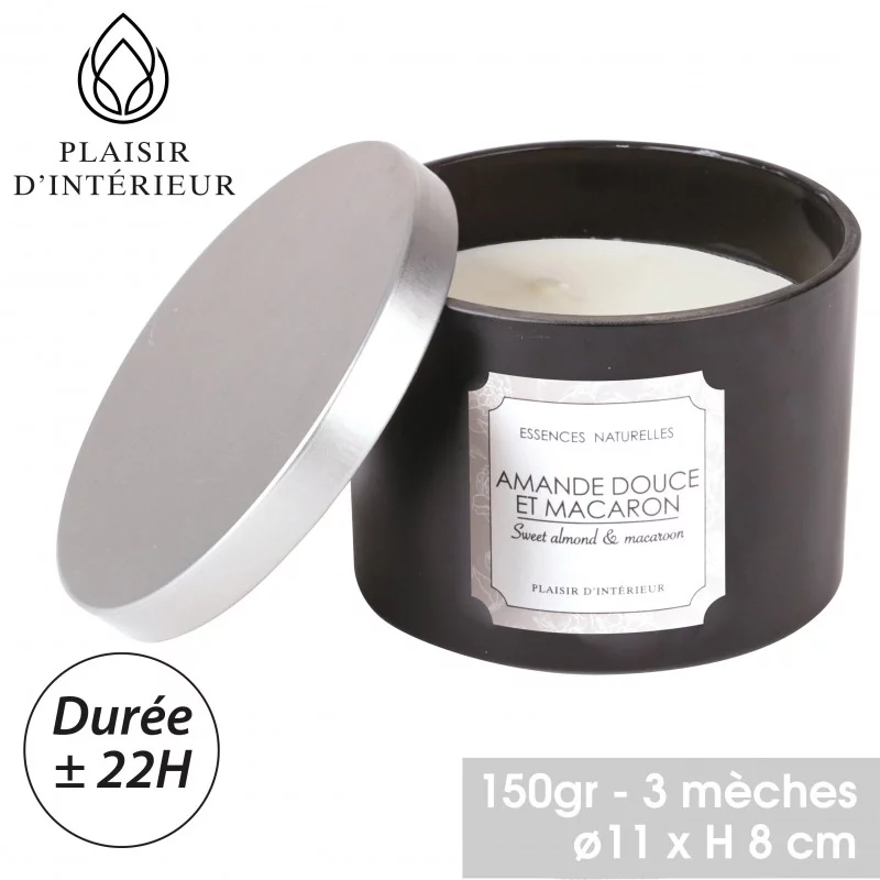 BOUGIE PARFUMEE AMANDE DOUCE ET MACARON