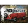 CADRE METAL COMBI ROUGE 80X120CM