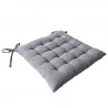GALETTE CHAISE DUNE GRIS CLAIR 38X38CM
