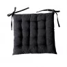 GALETTE CHAISE DUNE GRIS FONCE 38X38CM