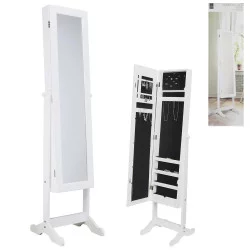 ARMOIRE À BIJOUX SUR PIED VÉRONE 39.5x37.2x146.2cm
