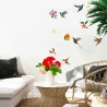 STICKER OISEAUX COLIBRIS STICKER OISEAUX COLIBRIS