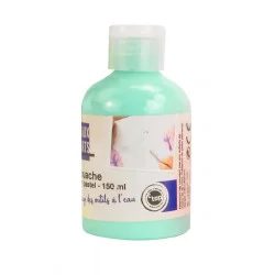 GOUACHE VERT PASTEL, BOUTEILLE DE 150 ML
