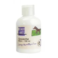 GOUACHE BLANCHE, BOUTEILLE DE 150 ML