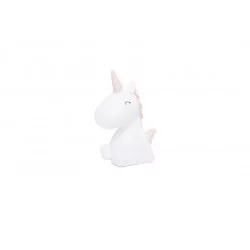 MINI VEILLEUSE LICORNE BLANCHE CRINIÈRE