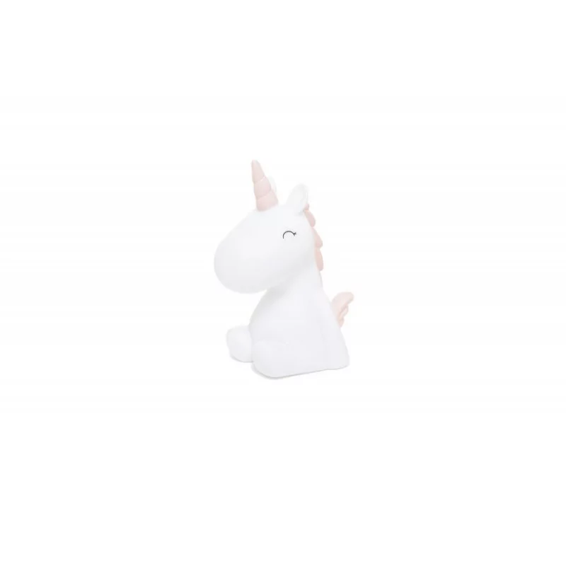 MINI VEILLEUSE LICORNE BLANCHE CRINIÈRE