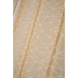 VOILE MOUTARDE 135X260cm BARKLAY