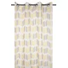 VOILE MOUTARDE JEANNIE 140X260cm