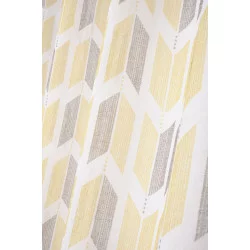 VOILE MOUTARDE JEANNIE 140X260cm
