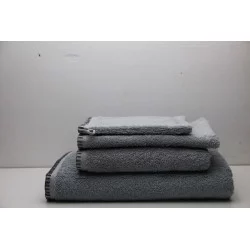 SERVIETTE GRAND HÔTEL GRIS CLAIR 70X140cm
