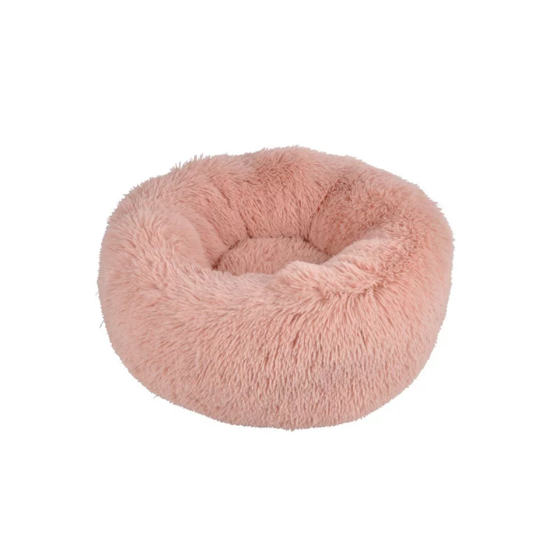 COUSSIN FLUFFY ROSE D55X25CM RD APAISANT