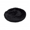 COUSSIN FLUFFY NOIR D75X24CM RD APAISANT