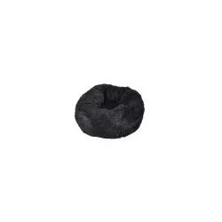 COUSSIN FLUFFY NOIR D95X22CM RD APAISANT