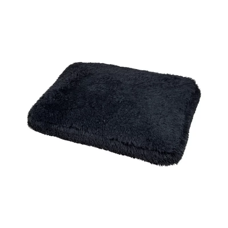 COUSSIN RECT FLUFFY ANTHRA 80x60xH8CM PO