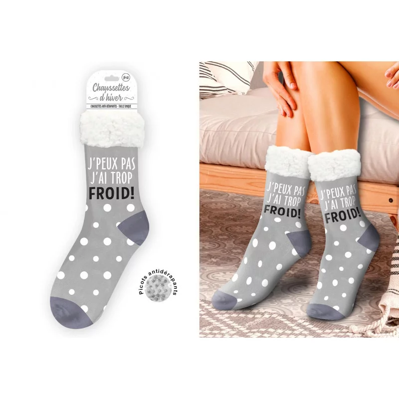 CHAUSSETTES MOUMOUTTE TROP FROID