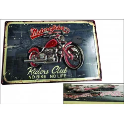 DECO. MURALE METAL 40X60 RIDERS