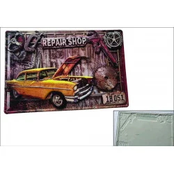 DECO. MURALE METAL 40X60 GARAGE