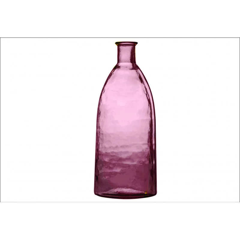 BOUTEILLE DECO ROSE D25.5x61cm