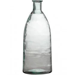 BOUTEILLE DECO VERRE RECYCLE 61CM