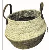 CORBEILLE RONDE AVEC ANSES NATURE- L D40cm