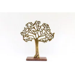 ARBRE DE VIE OR 30X33CM A POSER