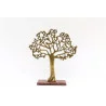ARBRE DE VIE OR 30X33CM A POSER