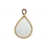 MIROIR ROTIN GOUTTE 47X28CM