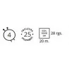 LAINE PINGO PEPITE NOIR