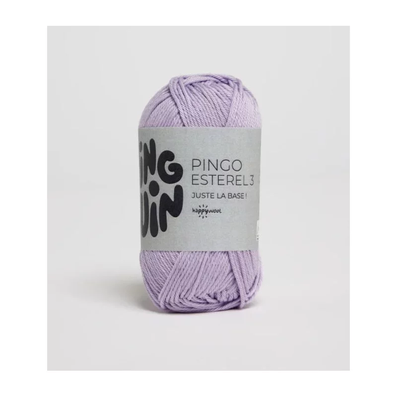 LAINE PINGO ESTEREL 3 LILAS CLAIR