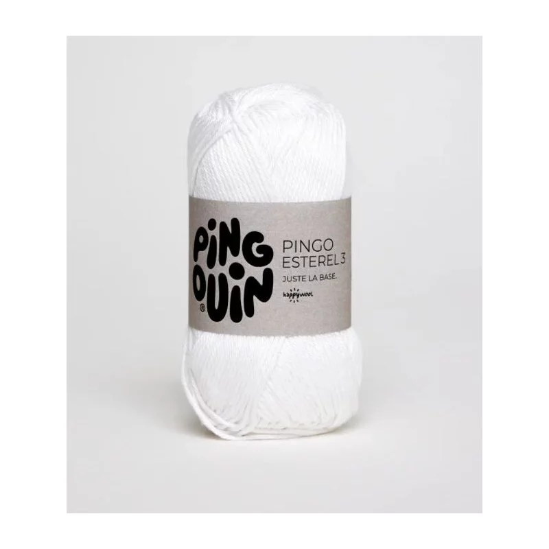 LAINE PINGO ESTEREL 3 BLANC